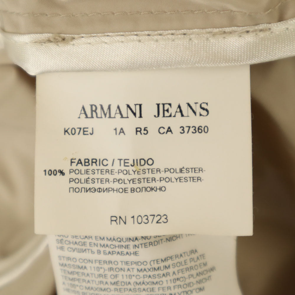 ARMANI JEANS アルマーニジーンズ トレンチコート 44 ベージュ レディース