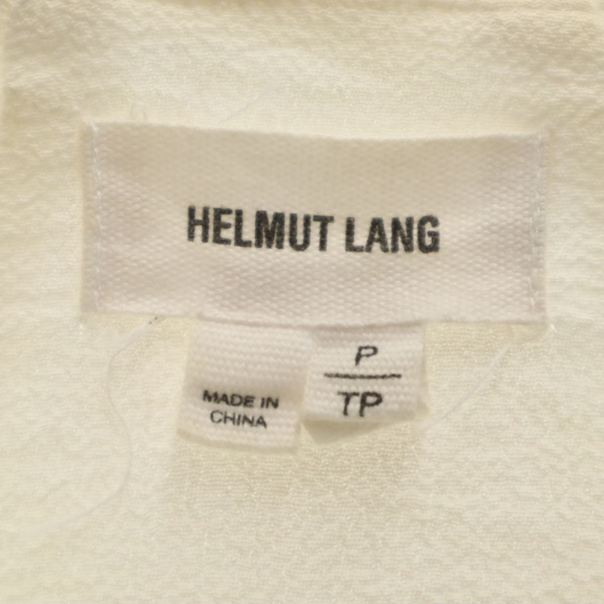 HELMUT LANG ヘルムートラング レーヨンブレンド ジャケット P ホワイト レディース