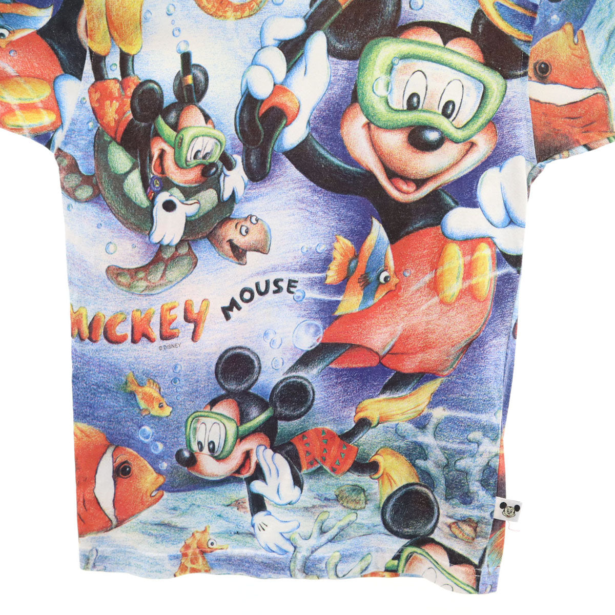 MICKEY'S STUFF ミッキーマウス 半袖 Tシャツ XL ブルー キッズ
