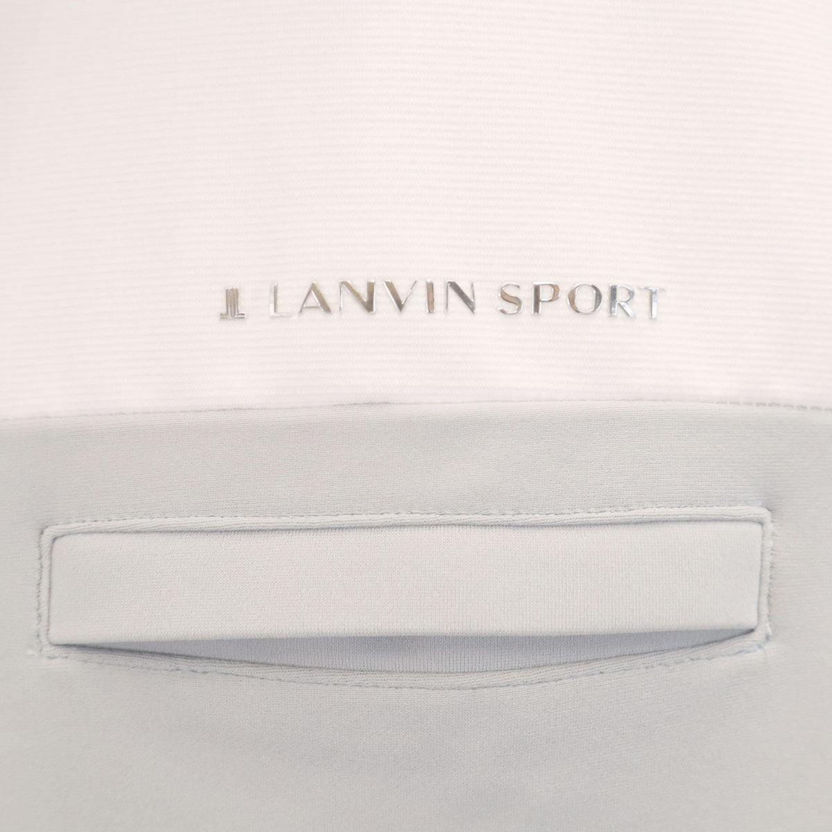 LANVIN SPORT ランバンスポール 日本製 ゴルフ 半袖 ポロシャツ 40 ホワイト メンズ