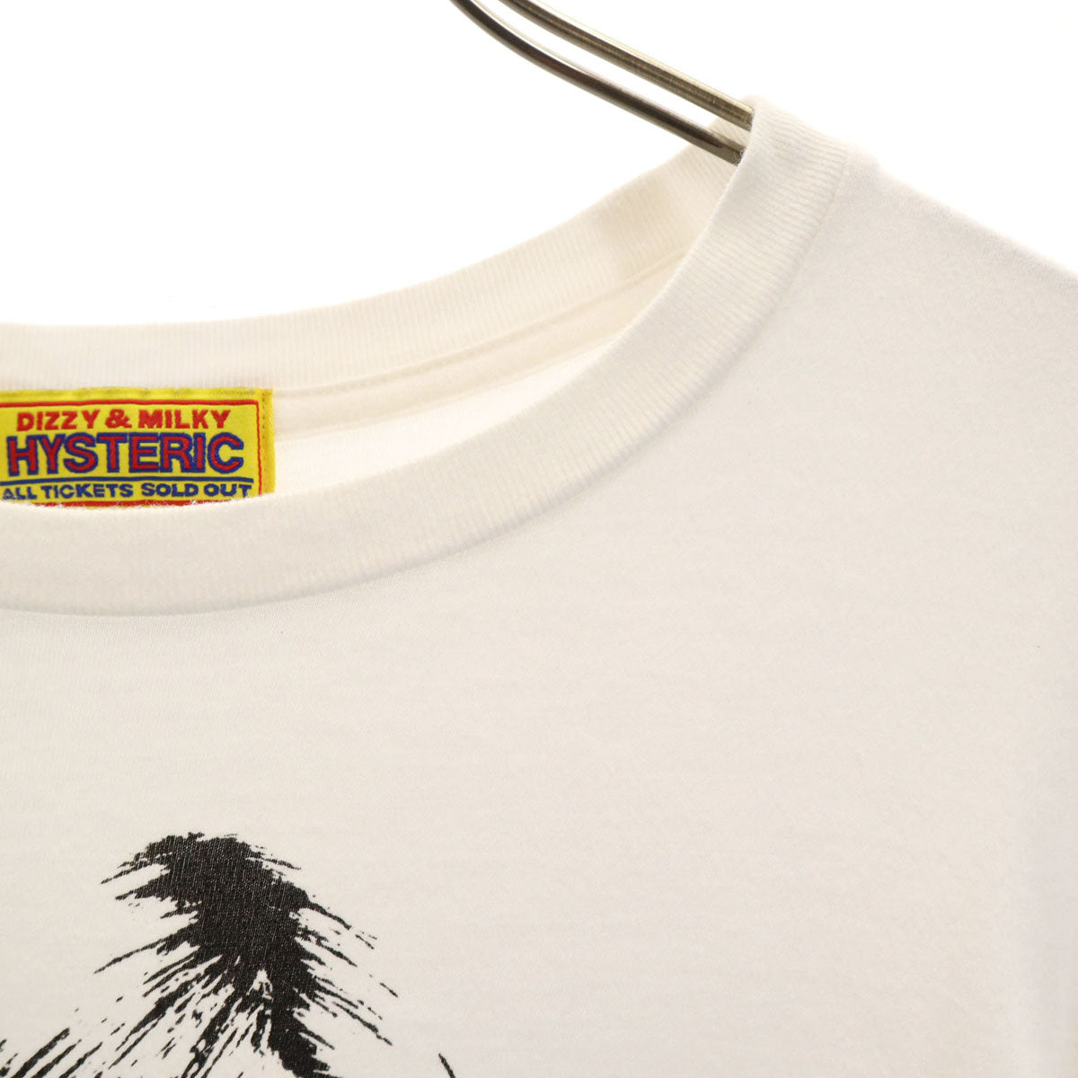 HYSTERIC ヒステリック 日本製 半袖 Tシャツ FREE ホワイト ヒステリックグラマー レディース