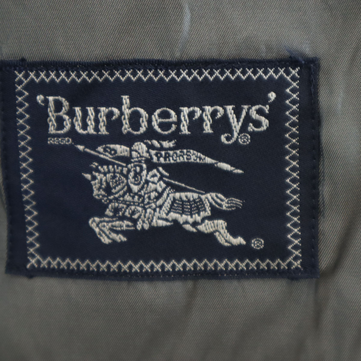 Burberrys バーバリーズ 90s オールド ウールブレンド チェック柄 テーラードジャケット 96-86-170AB5 グレー C-TK83 メンズ