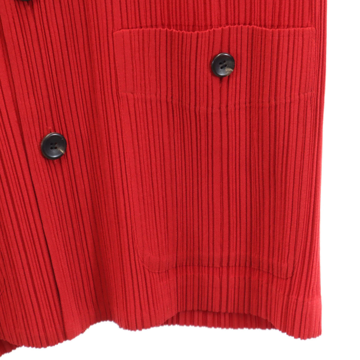 ISSEY MIYAKE イッセイミヤケ 96SS オールド 日本製 ジャケット M レッド IM61-FD925 レディース