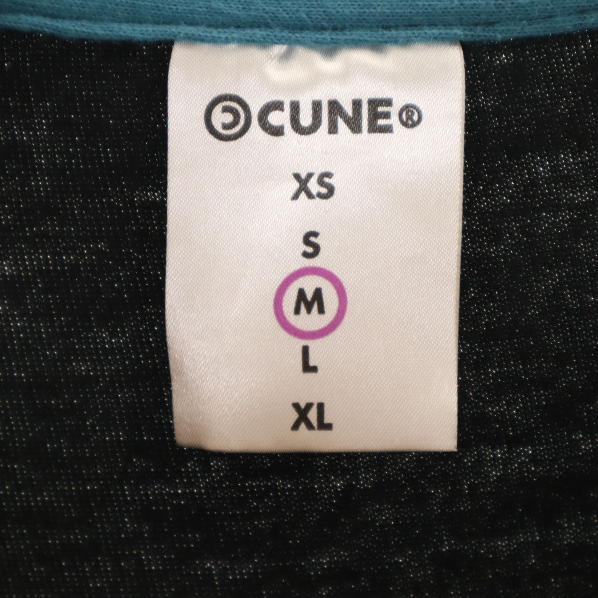 CUNE キューン 星座 てんびん座 半袖 Tシャツ M ブラック メンズ