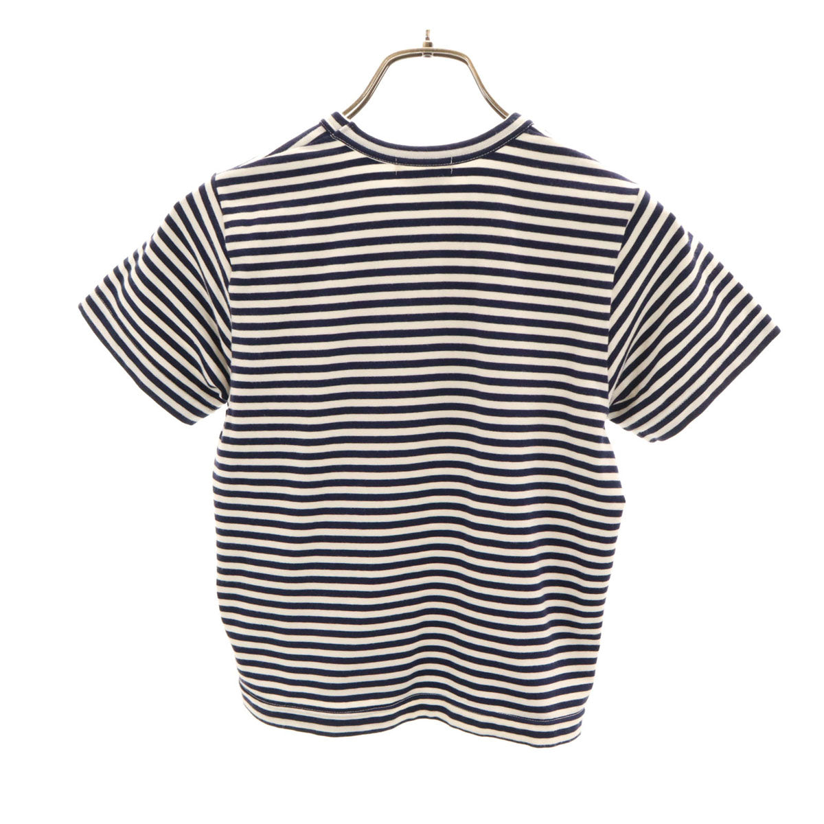 COMME des GARCONS コムデギャルソン 2007年 日本製 ボーダー柄 半袖 Tシャツ S ネイビー レディース
