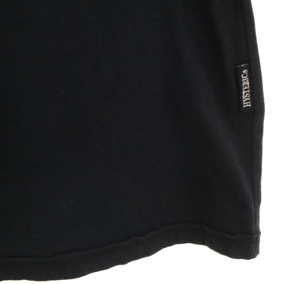 HYSTERIC GLAMOUR ヒステリックグラマー 日本製 ベア フレンチスリーブ ワンピース FREE ブラック クマ レディース