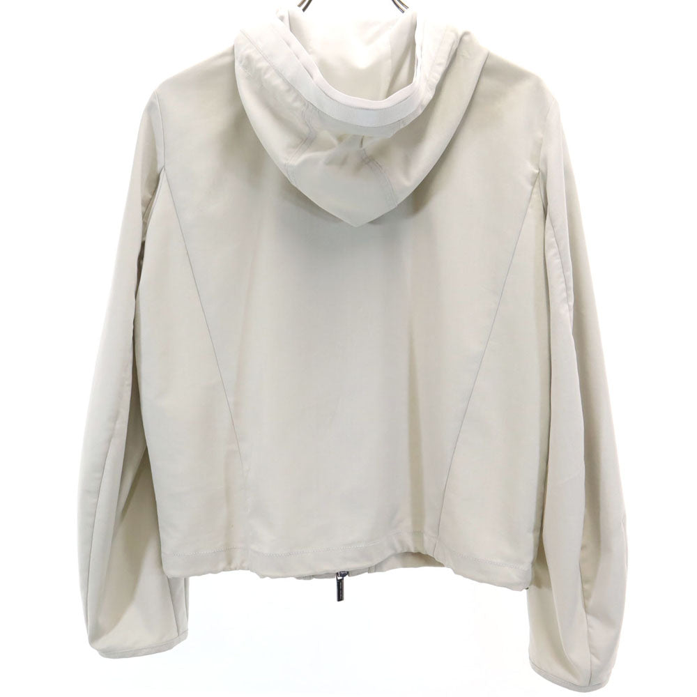 ARMANI EXCHANGE アルマーニエクスチェンジ ジップパーカー S ライトグレー レディース