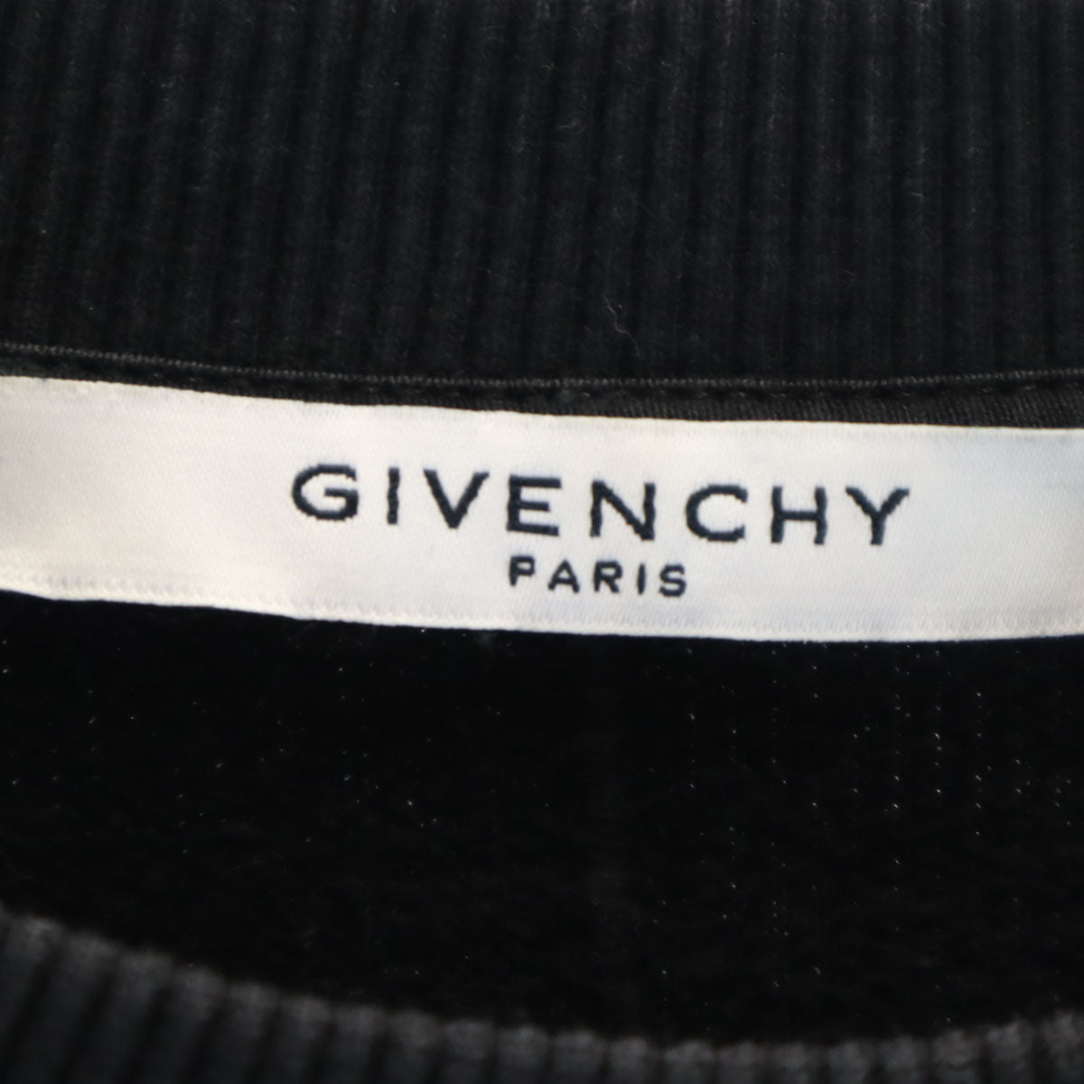 Givenchy ジバンシー 15AW ポルトガル製 長袖 LOVEロゴ トレーナー L ブラック スウェット メンズ