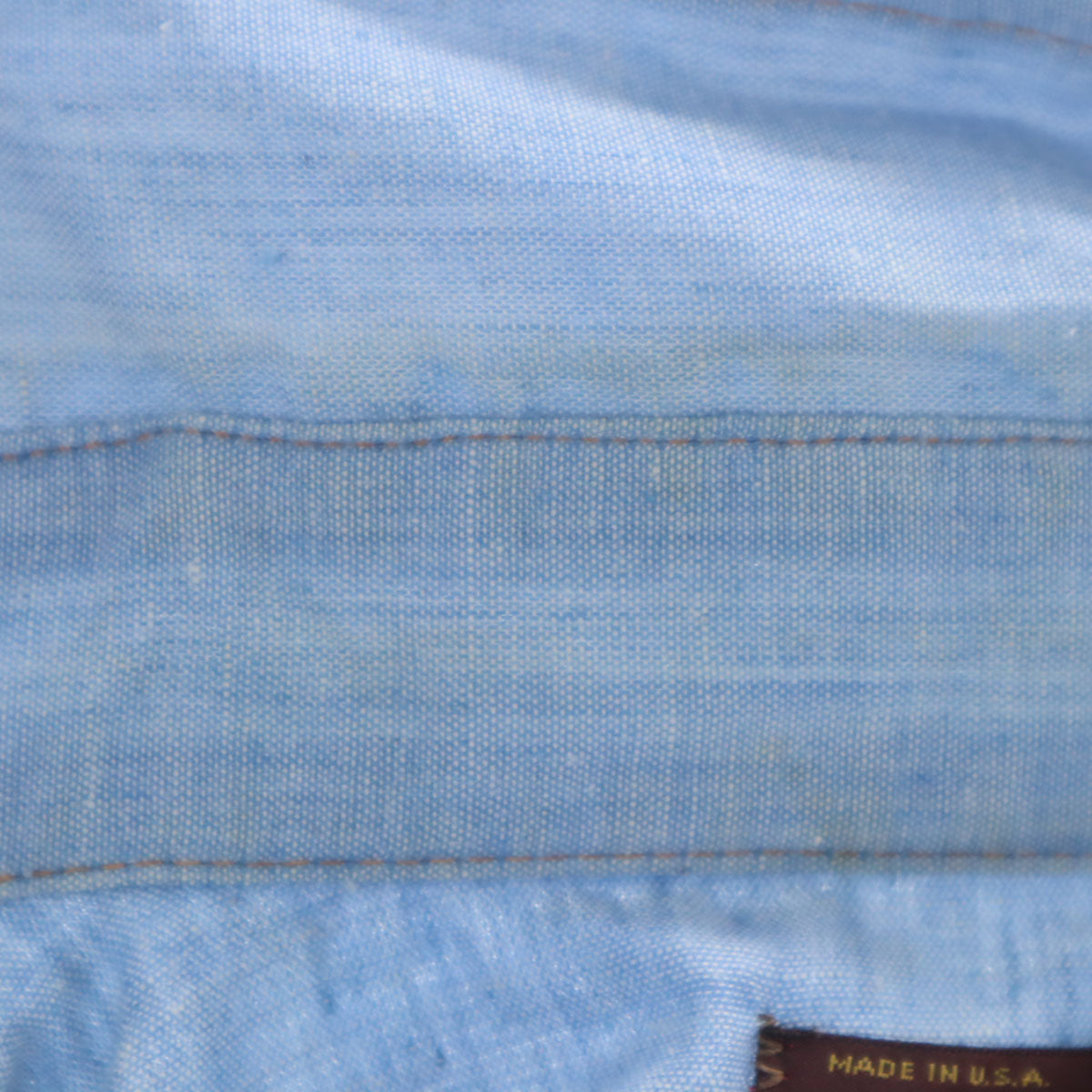 Wrangler ラングラー 80s ヴィンテージ USA製 長袖 ウエスタンシャツ S ブルー メンズ