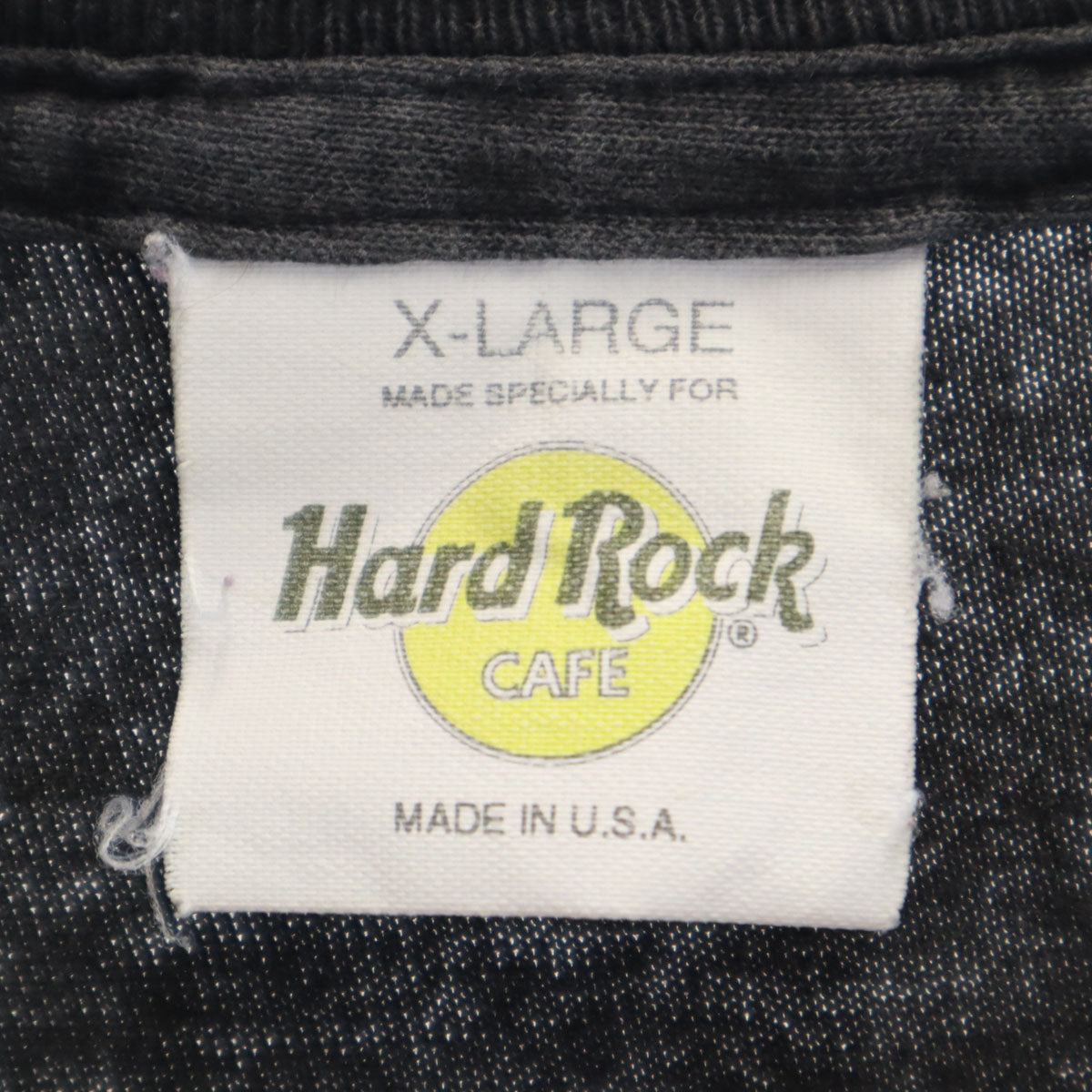 HARD ROCK CAFE ハードロックカフェ 90s USA製 オールド Washington.D.C. 半袖 Tシャツ XL ブラック メンズ