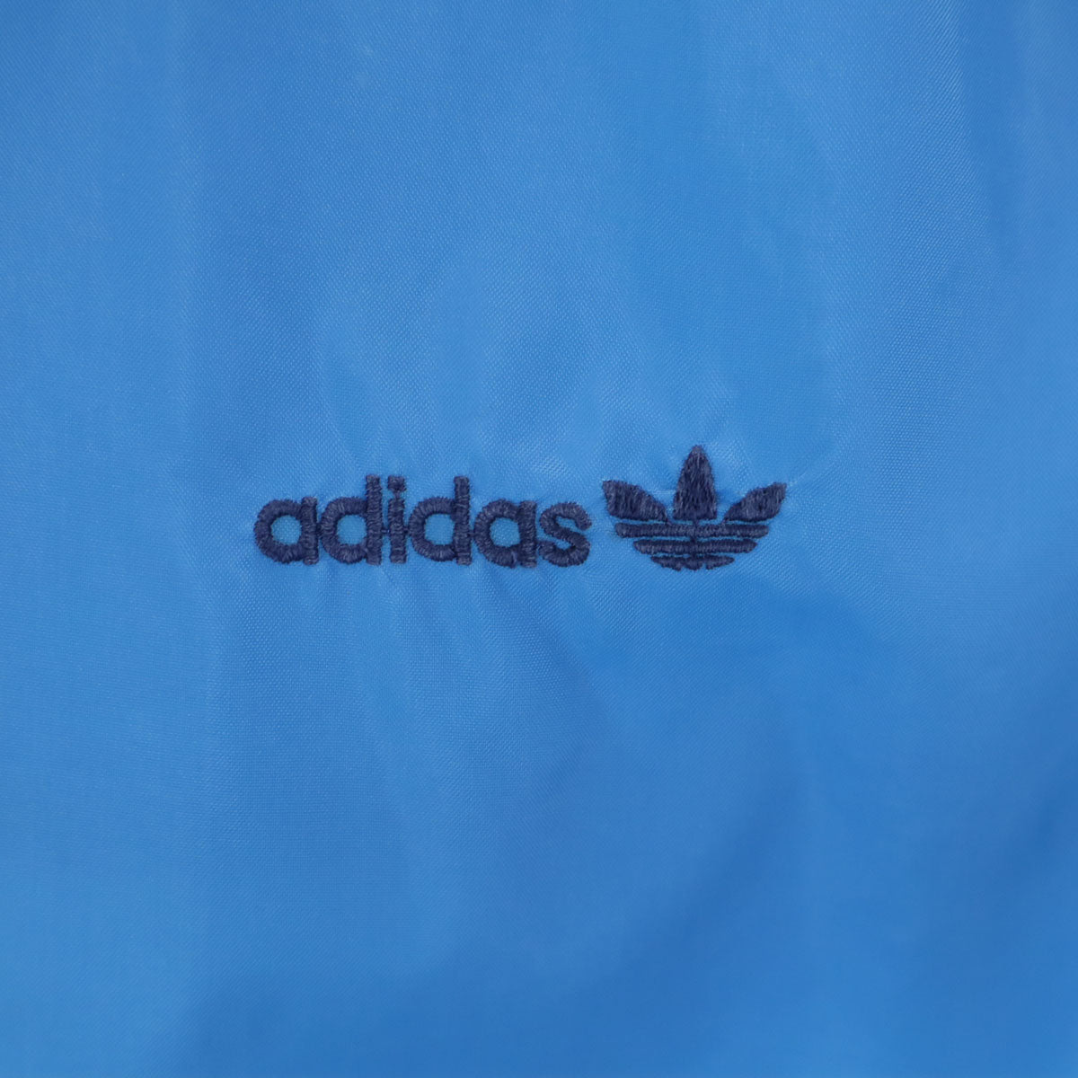 adidas アディダス 70s 80s ヴィンテージ デサント製 ナイロンジャケット O ブルー メンズ