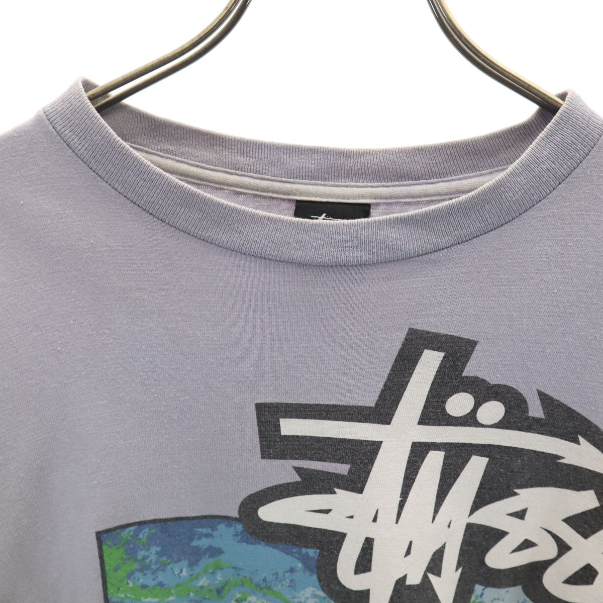STUSSY ステューシー 00s オールド 半袖 Tシャツ L グレー メンズ