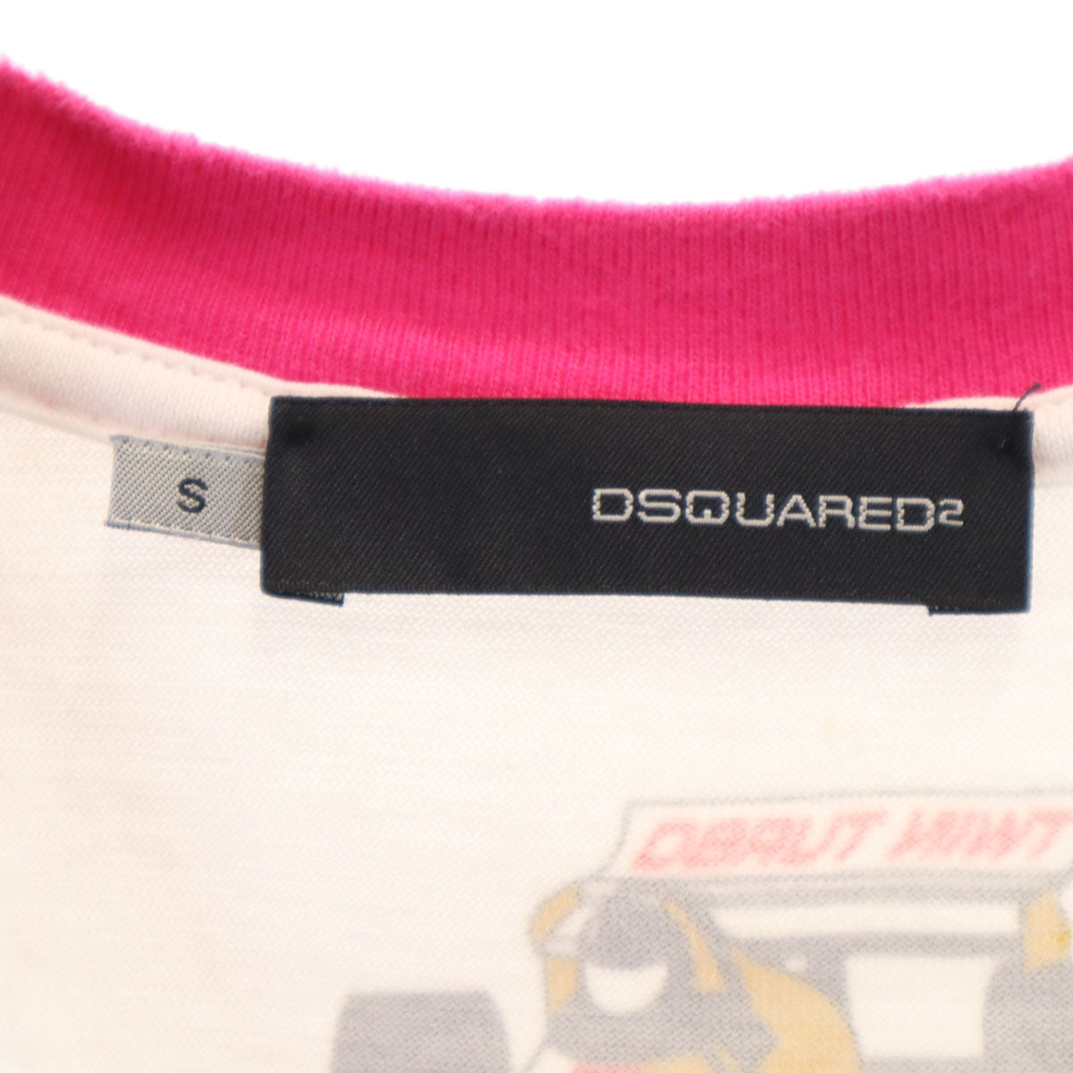 DSQUARED2 ディースクエアード イタリア製 タンクトップ S ホワイト メンズ