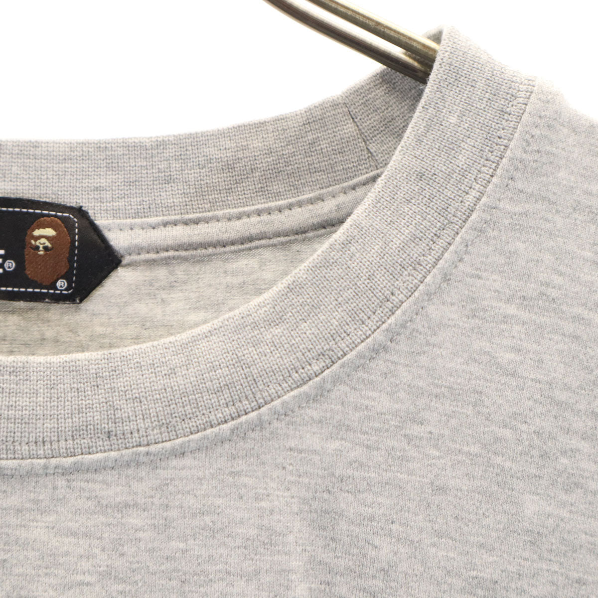Mr. BATHING APE ミスターベイシングエイプ 半袖 Tシャツ XL グレー アベイシングエイプ メンズ