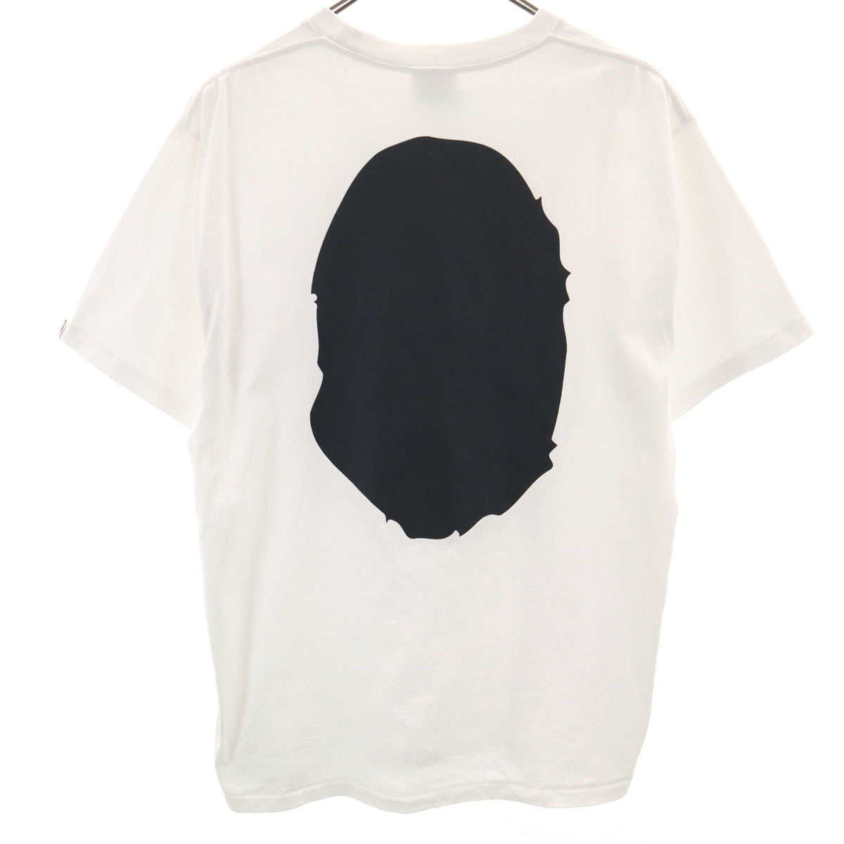 BAPE ベイプ 半袖 Tシャツ L ホワイト アベイシングエイプ メンズ