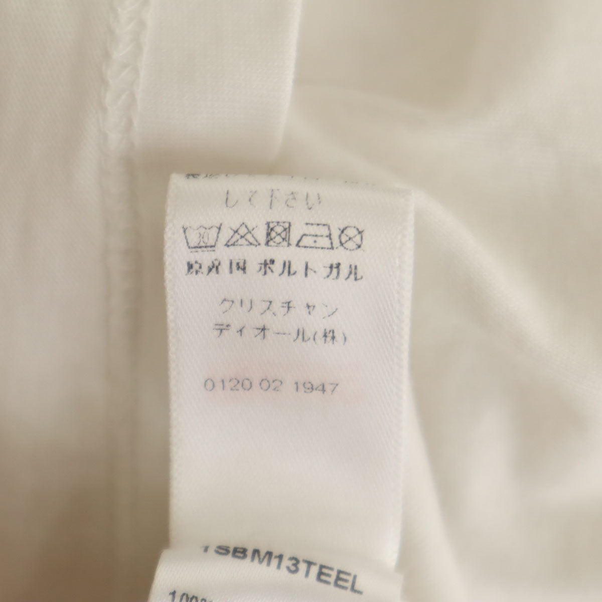 Christian Dior クリスチャンディオール ポルトガル製 半袖 Tシャツ 12+ ホワイト キッズ