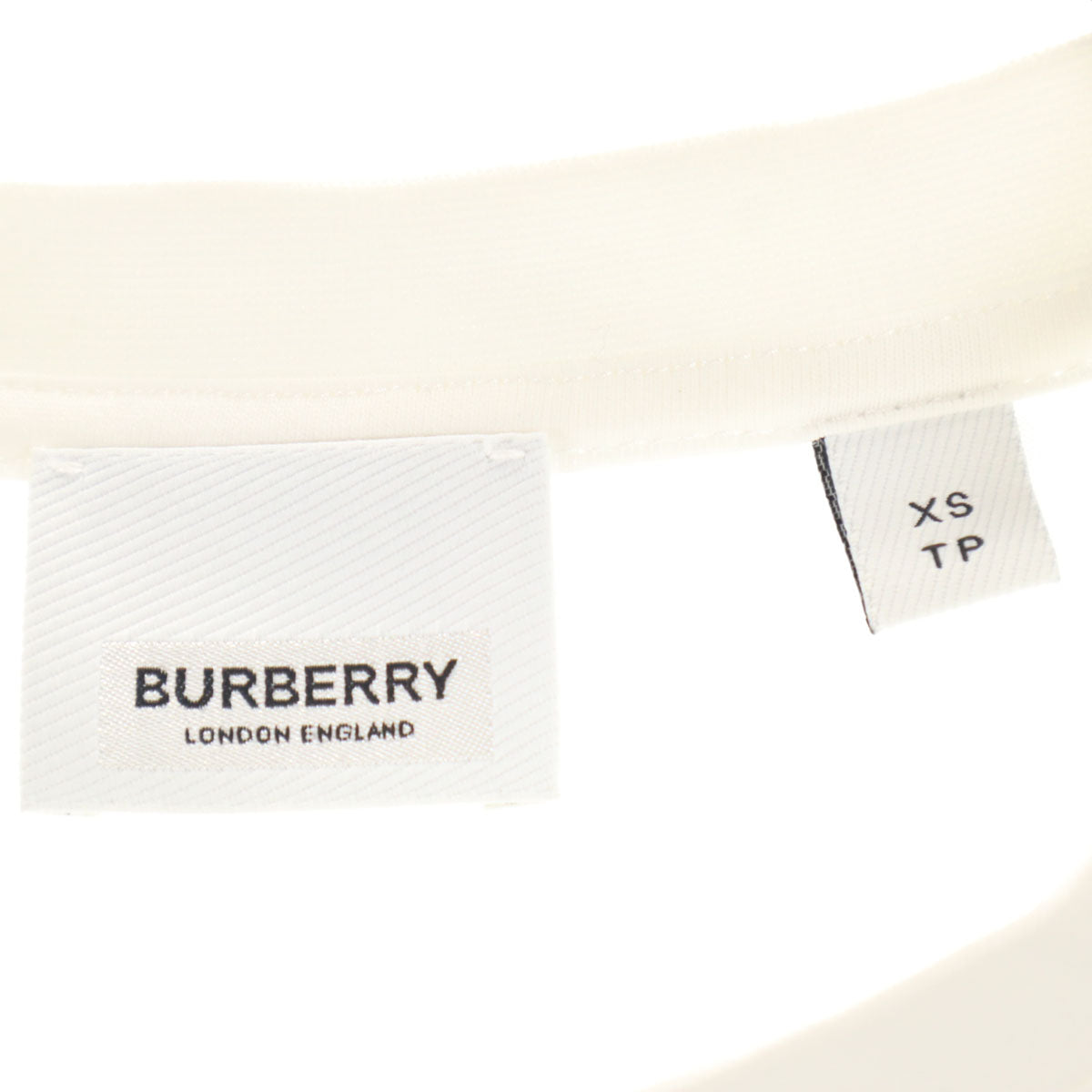 BURBERRY バーバリー 半袖 Tシャツ XS ホワイト メンズ