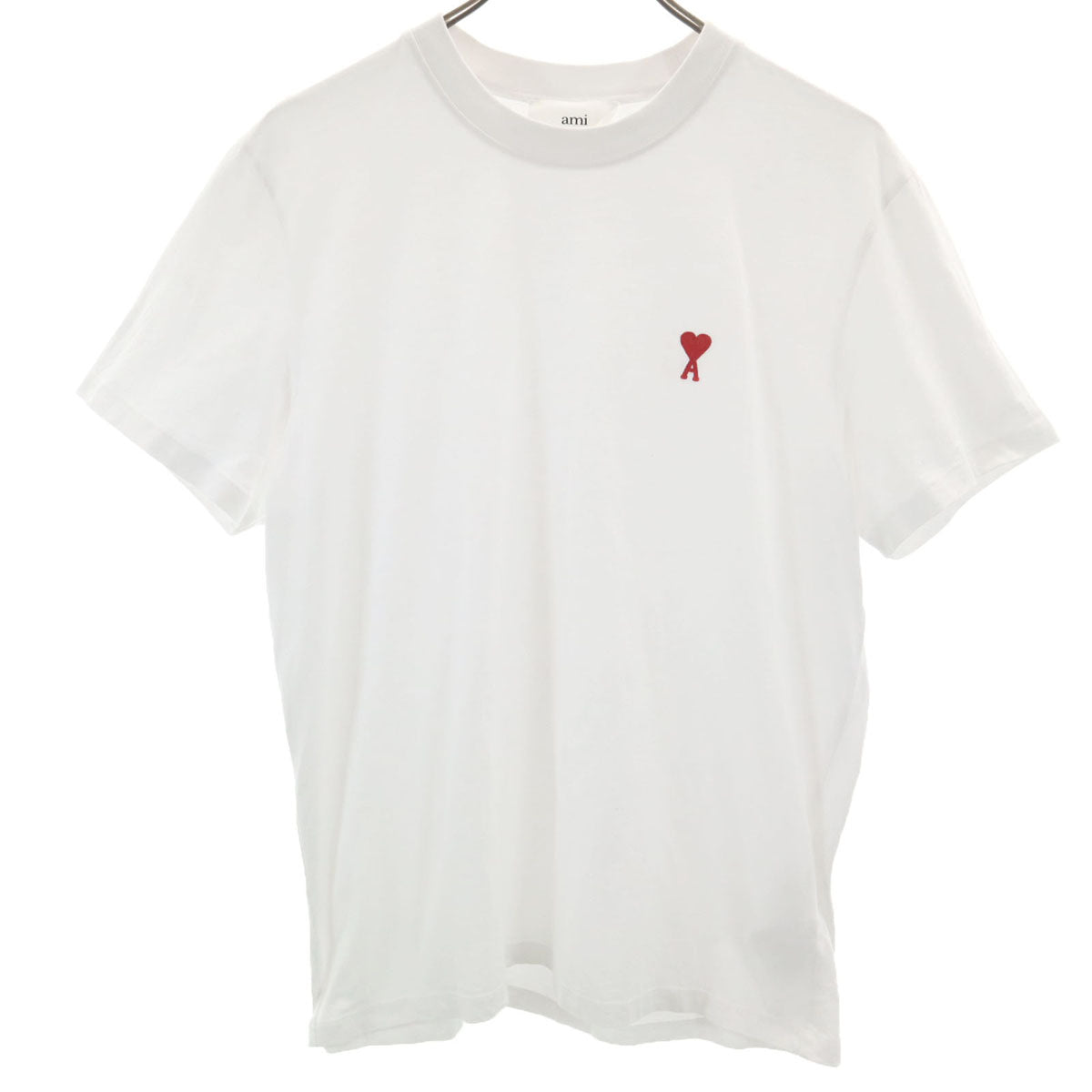 ami アミ ポルトガル製 半袖 Tシャツ M ホワイト レディース