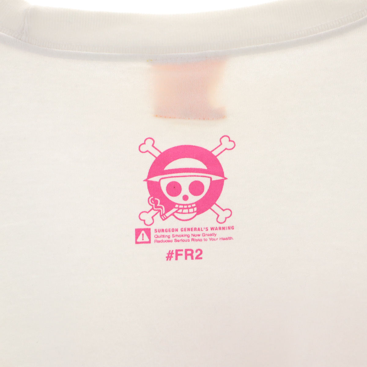 FR2 エフアールツー ONE PIECE ワンピース コラボ ヒナ 半袖 Tシャツ M ホワイト メンズ