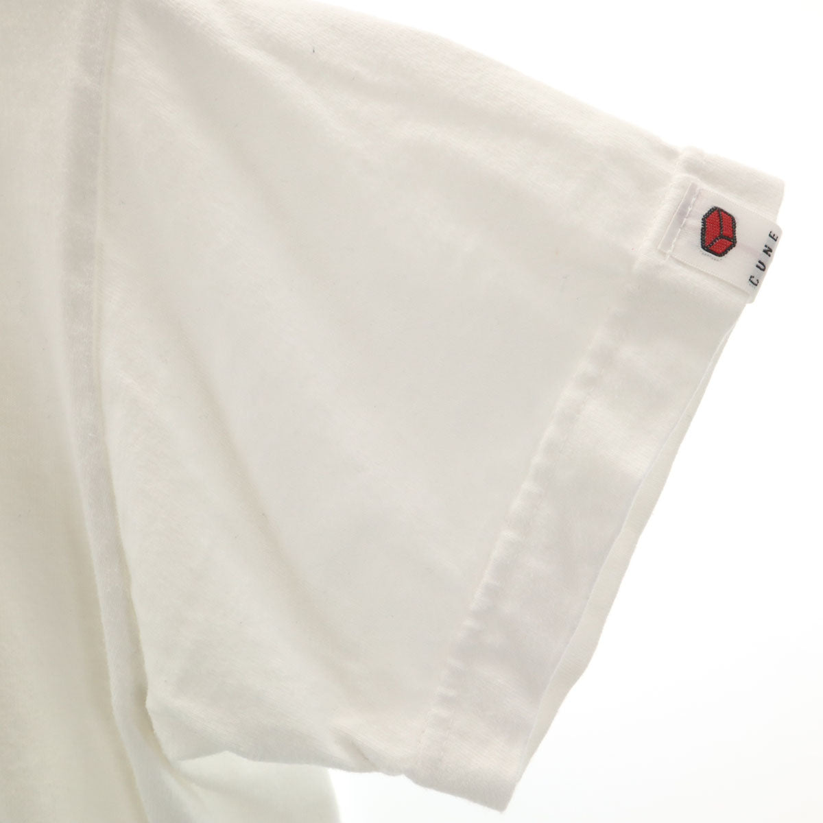 CUNE キューン ゴミ箱 半袖 Tシャツ XS ホワイト メンズ