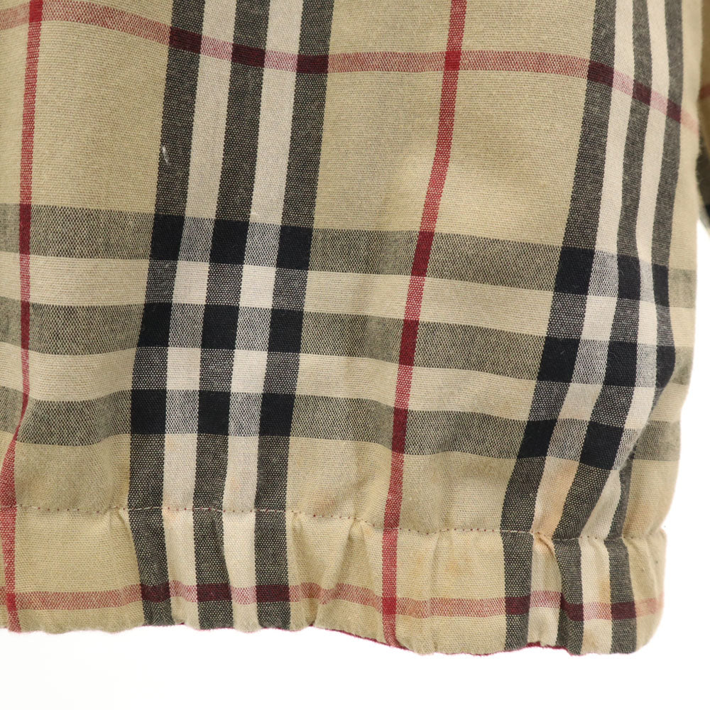 BURBERRY LONDON バーバリーロンドン ノバチェック リバーシブル ジャケット L ベージュ メンズ