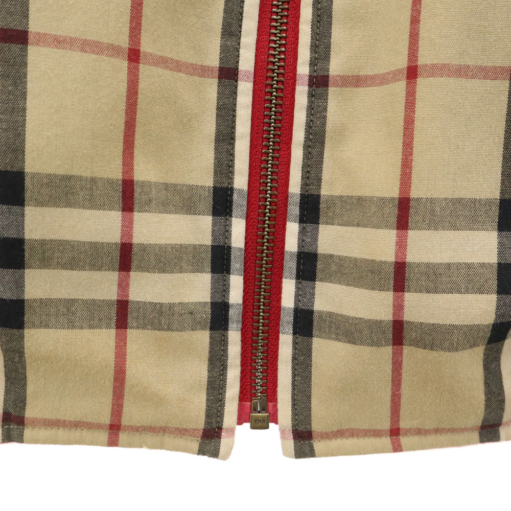 BURBERRY LONDON バーバリーロンドン ノバチェック リバーシブル ジャケット L ベージュ メンズ