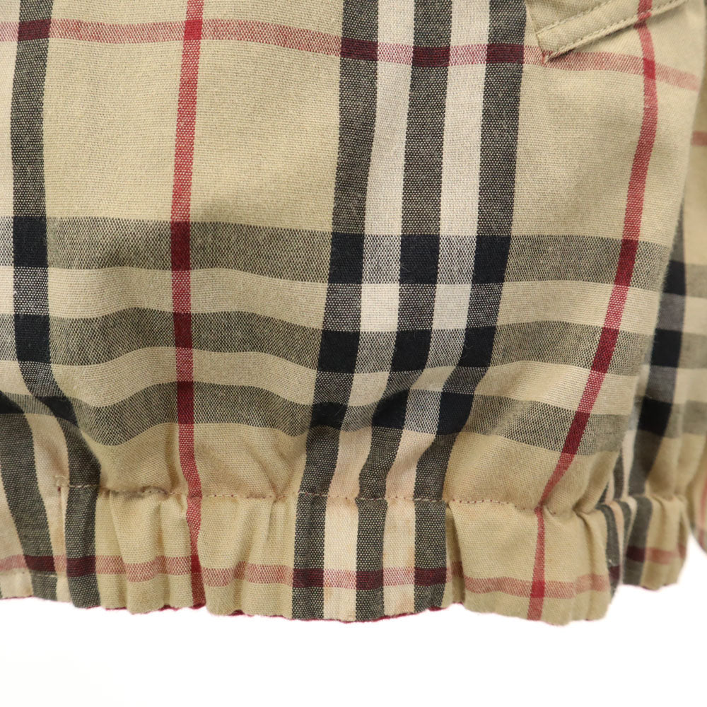 BURBERRY LONDON バーバリーロンドン ノバチェック リバーシブル ジャケット L ベージュ メンズ