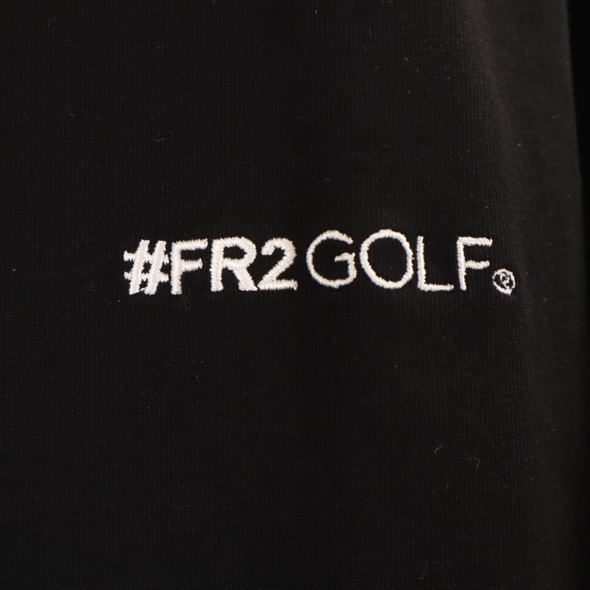 FR2 エフアールツー ゴルフ 半袖 ポロシャツ 3XL ブラック ビッグサイズ メンズ