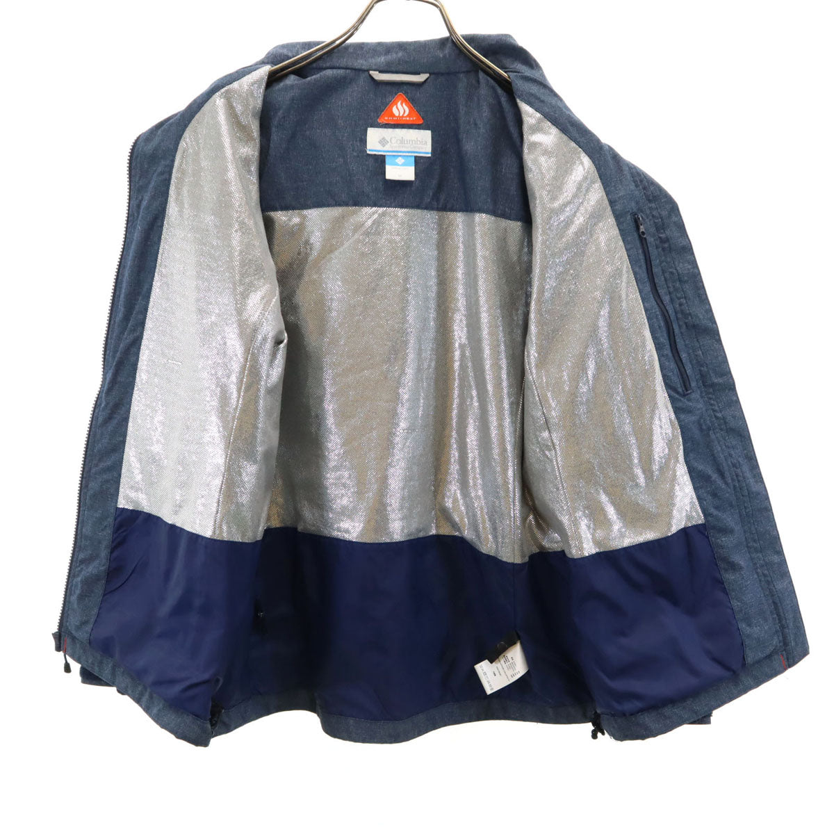Columbia コロンビア レイクパウエル ジャケット M ネイビー アウトドア OMNI-HEAT レディース