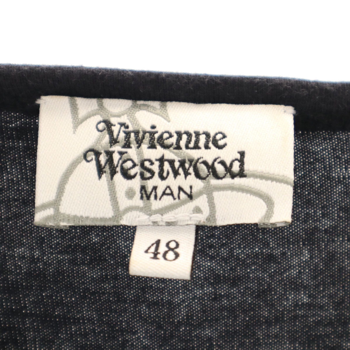 Vivienne WestwoodMAN ヴィヴィアンウエストウッドマン 日本製 スカル 半袖 Tシャツ 48 ブラック ドクロ 骸骨 メンズ
