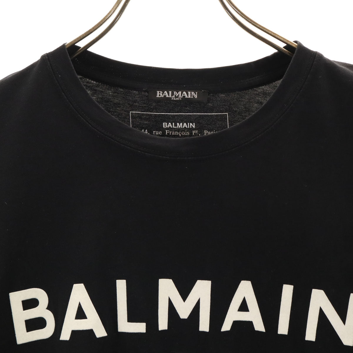 BALMAIN バルマン 半袖 Tシャツ S ブラック メンズ