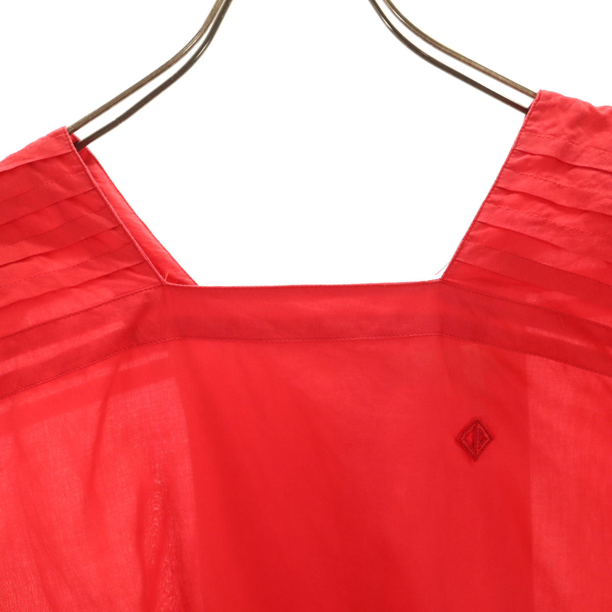 Christian Dior SPORTS クリスチャンディオールスポーツ 90s オールド ノースリーブ シャツ S レッド レディース