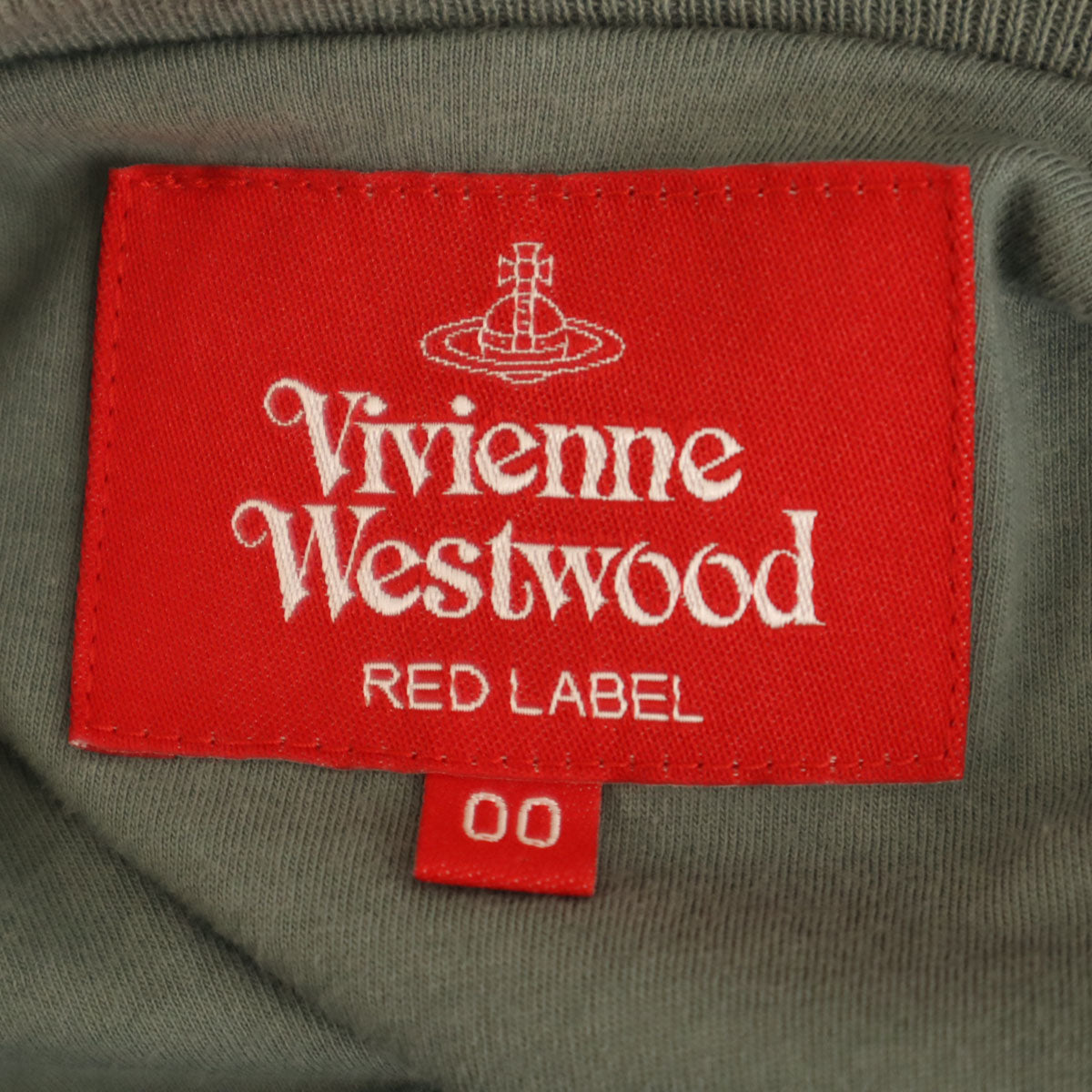 Vivienne Westwood RED LABEL ヴィヴィアンウエストウッドレッドレーベル 日本製 半袖 ロングワンピース 0 0 チャコールグレー レディース