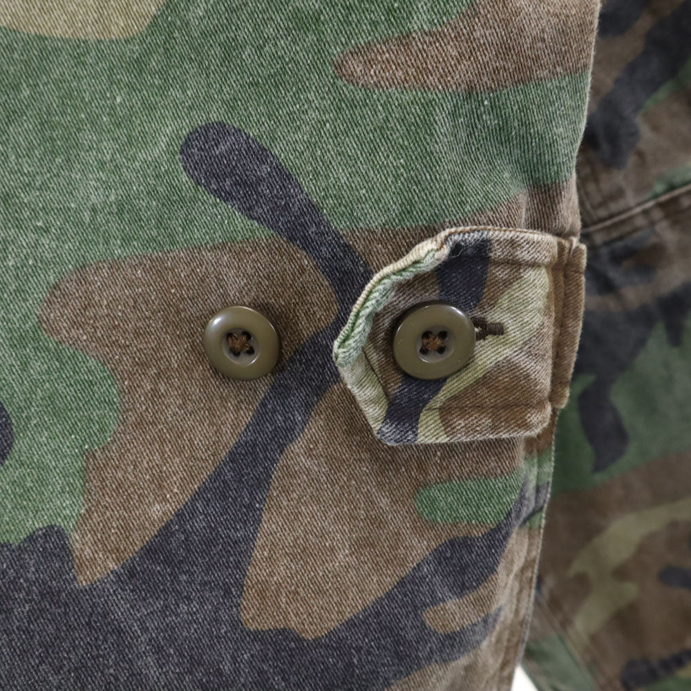 mnml ミニマル カモフラ柄 ミリタリージャケット XL カーキ 迷彩 メンズ