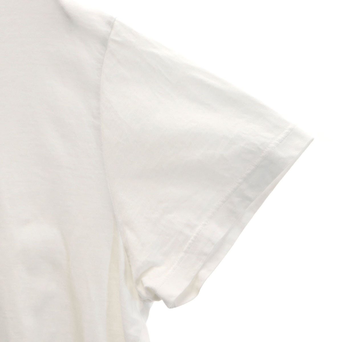 JIL SANDER ジルサンダー ギリシャ製 半袖 Vネック Tシャツ XL ホワイト 無地 レディース