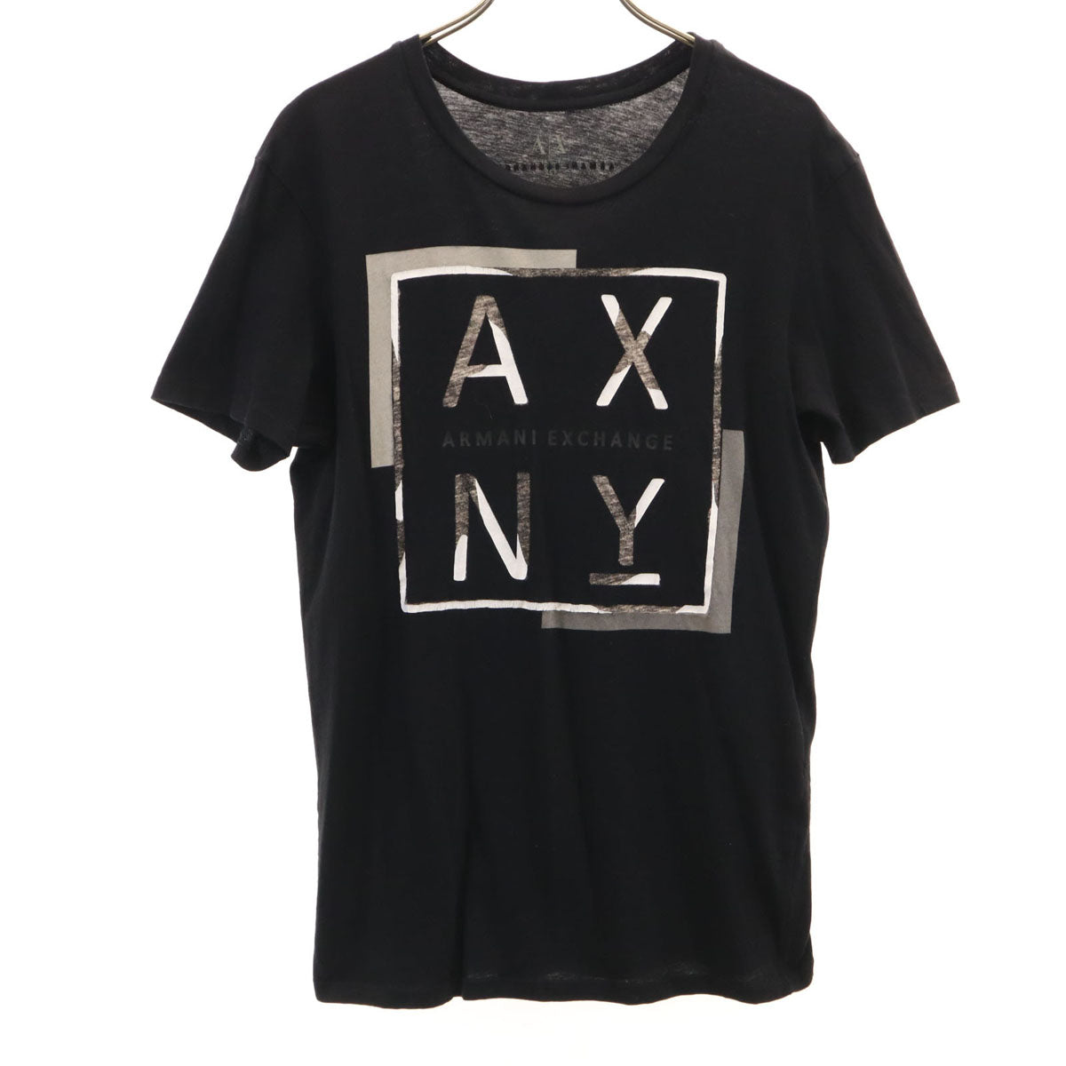 ARMANI EXCHANGE アルマーニエクスチェンジ 半袖 Tシャツ XS ブラック メンズ