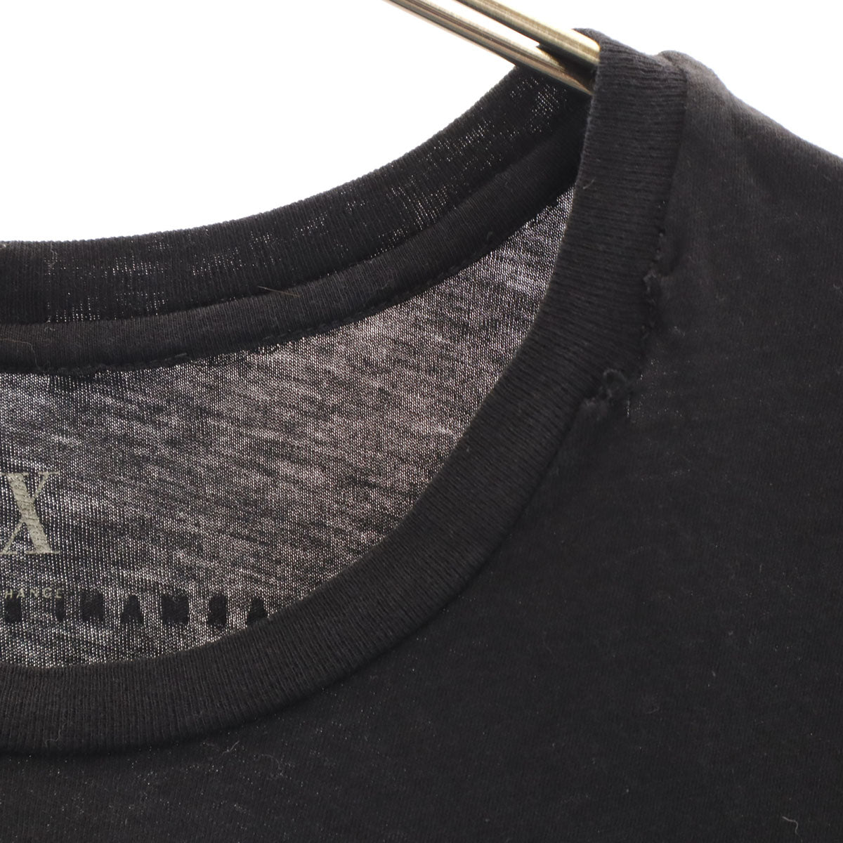 ARMANI EXCHANGE アルマーニエクスチェンジ 半袖 Tシャツ XS ブラック メンズ