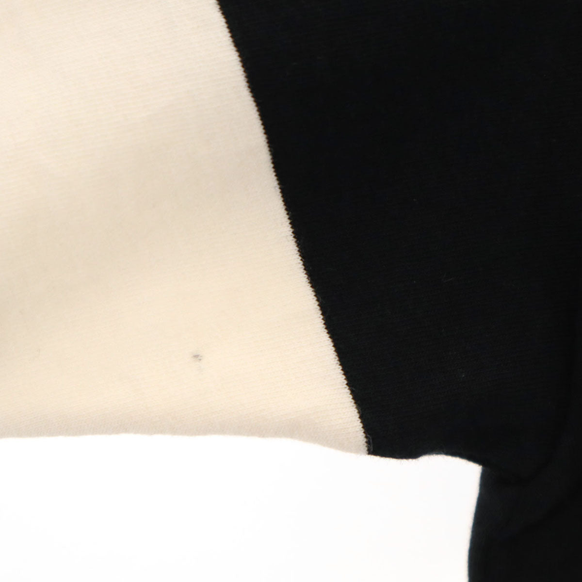 COOTIE PRODUCTIONS クーティープロダクションズ 日本製 ボーダー柄 半袖 Tシャツ S アイボリー ポケT メンズ