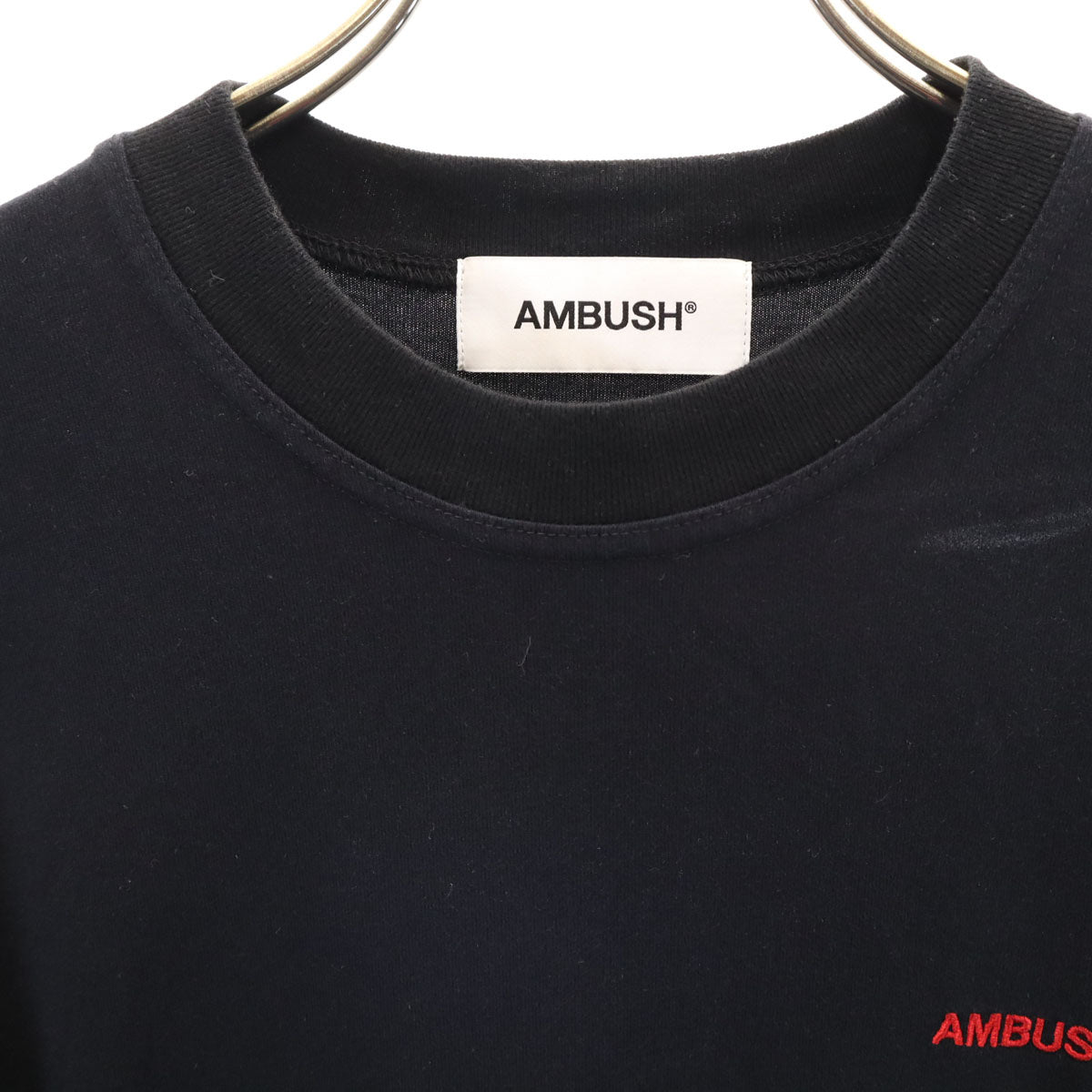 AMBUSH アンブッシュ 日本製 半袖 Tシャツ 1 ブラック メンズ