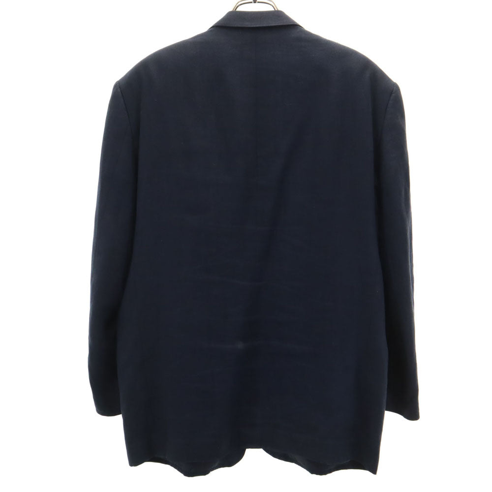 COMME des GARCONS HOMME コムデギャルソンオム 1997年 90s 日本製 リネン オールド テーラードジャケット M ネイビー ブレザー メンズ