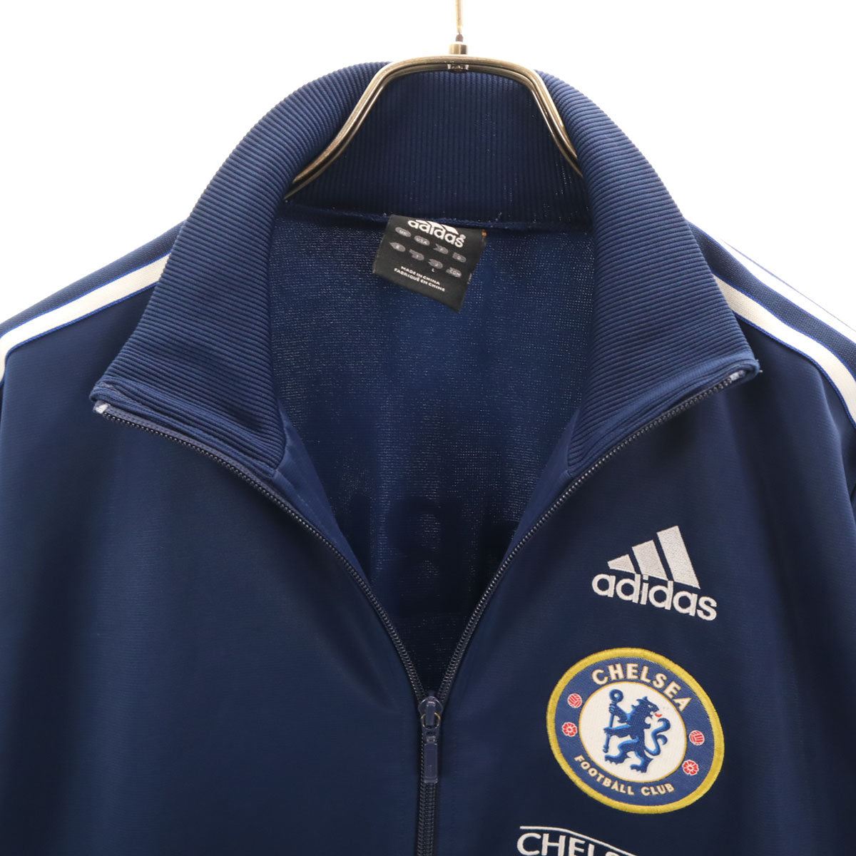 adidas アディダス CHELSEA トラックジャケット L ネイビー ジャージ メンズ