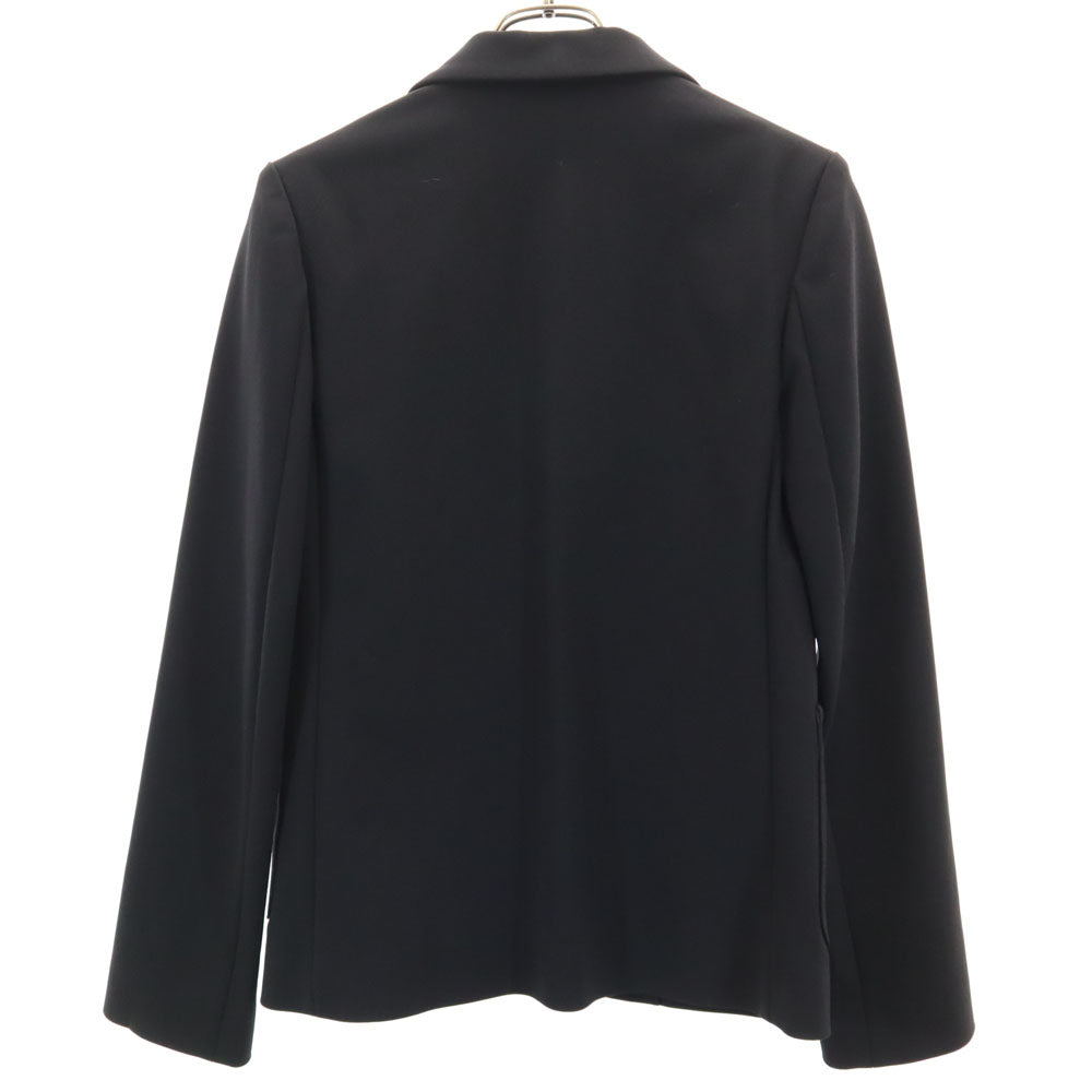 バレンシアガ パリス フランス製 テーラードジャケット 34 ブラック ブレザー レディース