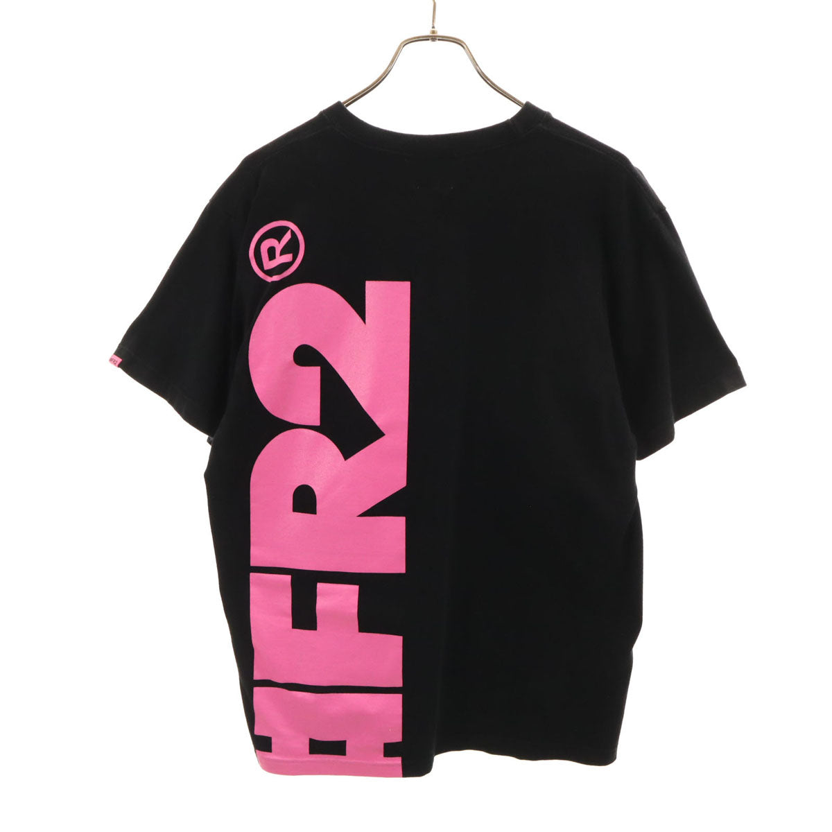 #FR2梅 エフアールツー ウメ バックロゴ 半袖 Tシャツ F ブラック レディース