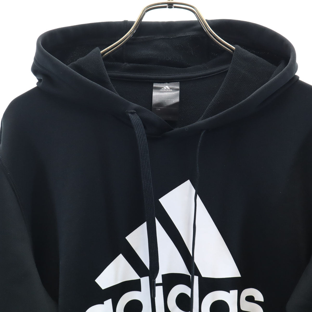 adidas アディダス 長袖 パーカー L ブラック メンズ