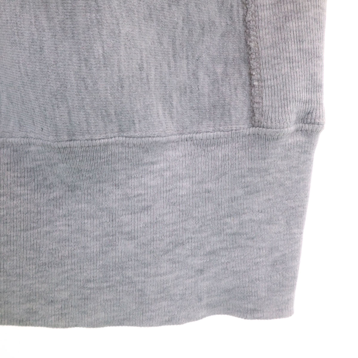 Champion チャンピオン 90s オールド USA製 刺繍タグ 長袖 リバースウィーブ スウェット L グレー 袖切りっぱなし メンズ