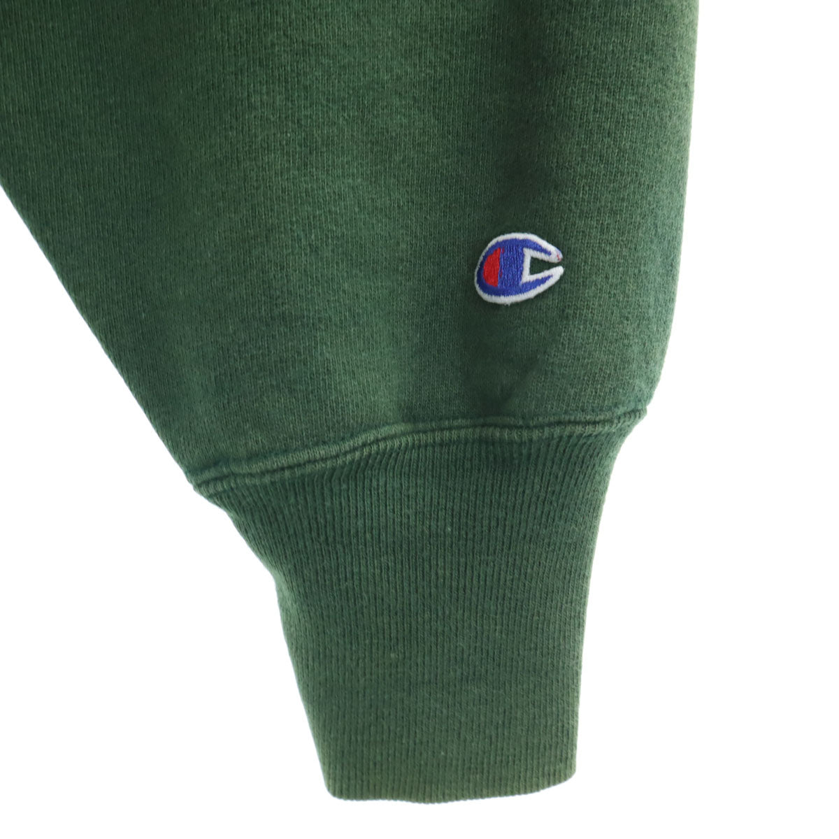 Champion チャンピオン 90s オールド USA製 刺繍タグ オハイオ大学 長袖 リバースウィーブ スウェット XXL グリーン メンズ