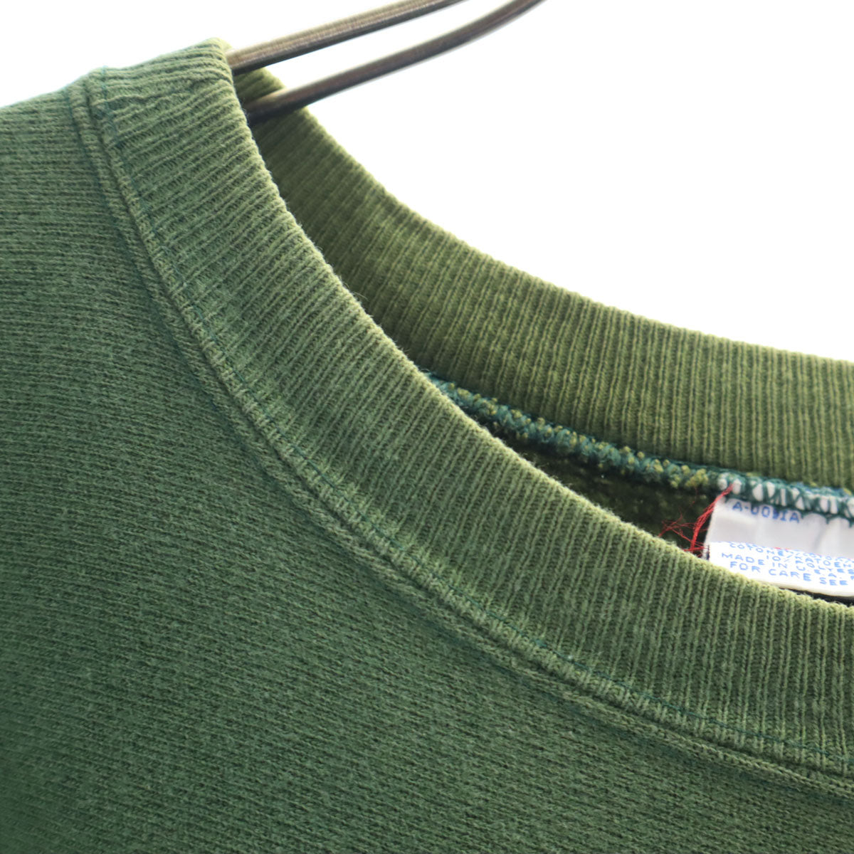 Champion チャンピオン 90s オールド USA製 刺繍タグ オハイオ大学 長袖 リバースウィーブ スウェット XXL グリーン メンズ