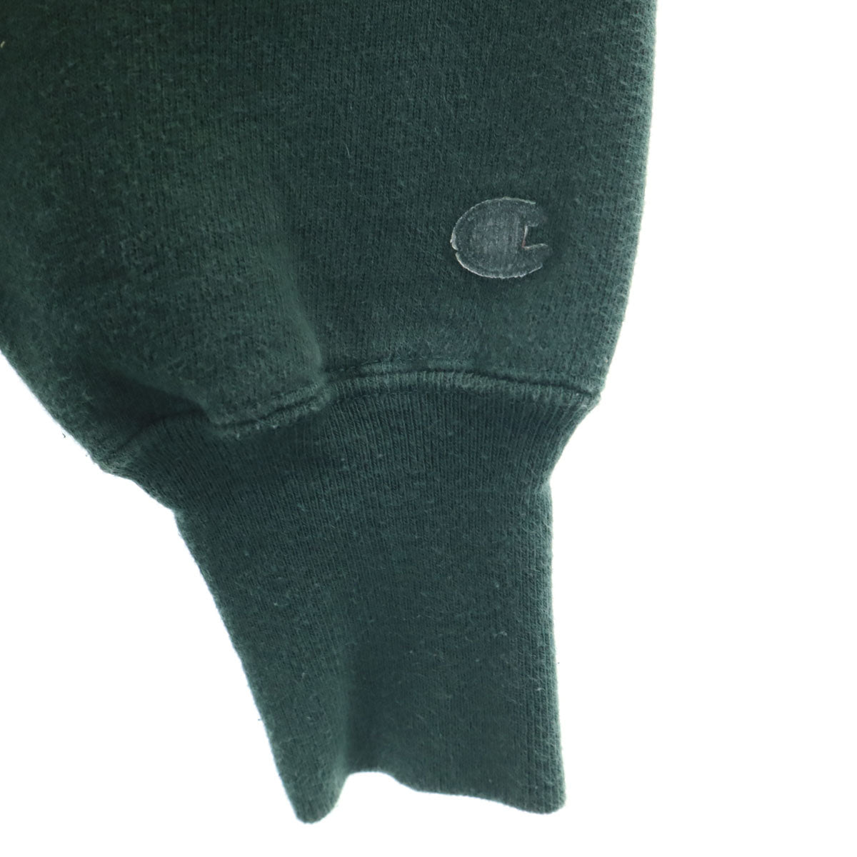 Champion チャンピオン 長袖 リバースウィーブ スウェット グリーン 内タグ、袖ワッペン欠損 メンズ
