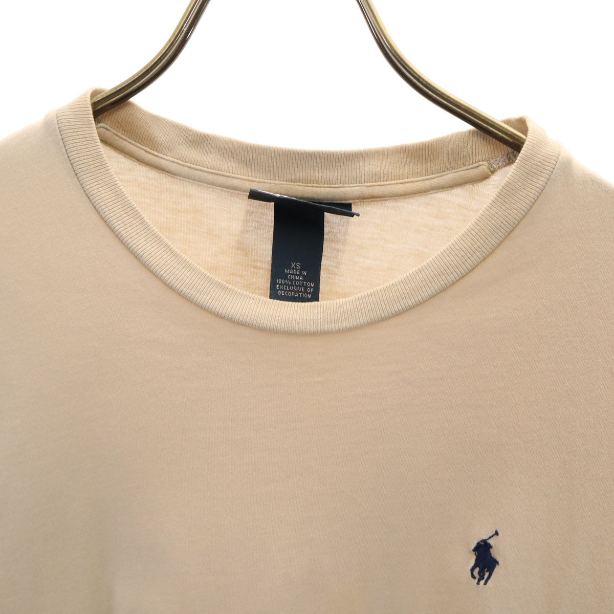 Polo by Ralph Lauren ポロバイラルフローレン 半袖 Tシャツ XS グレージュ メンズ