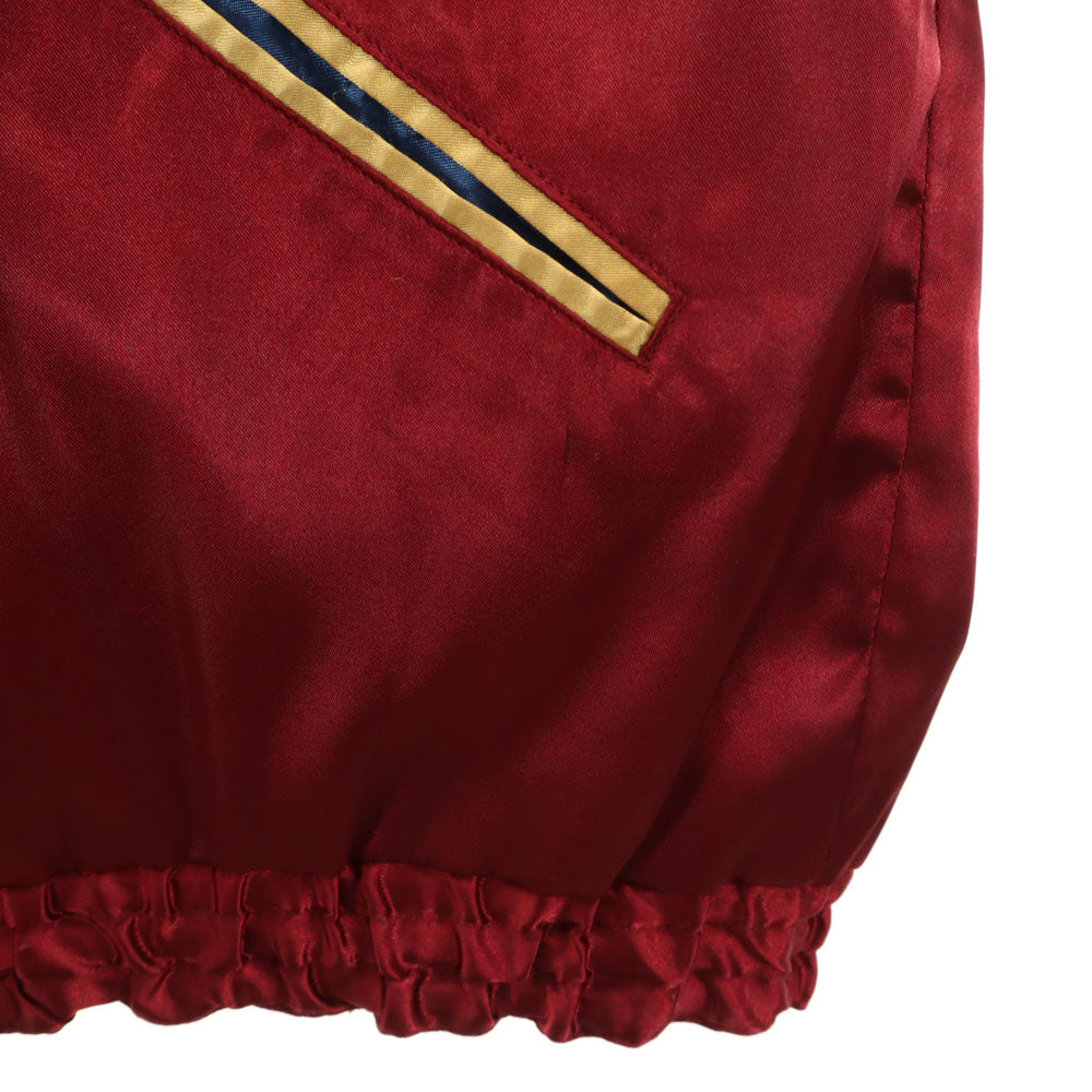 東洋エンタープライズ テーラー東洋 リバーシブル TT10637 T品番 鷲 日本地図 富士山 スカジャン L ボルドー メンズ